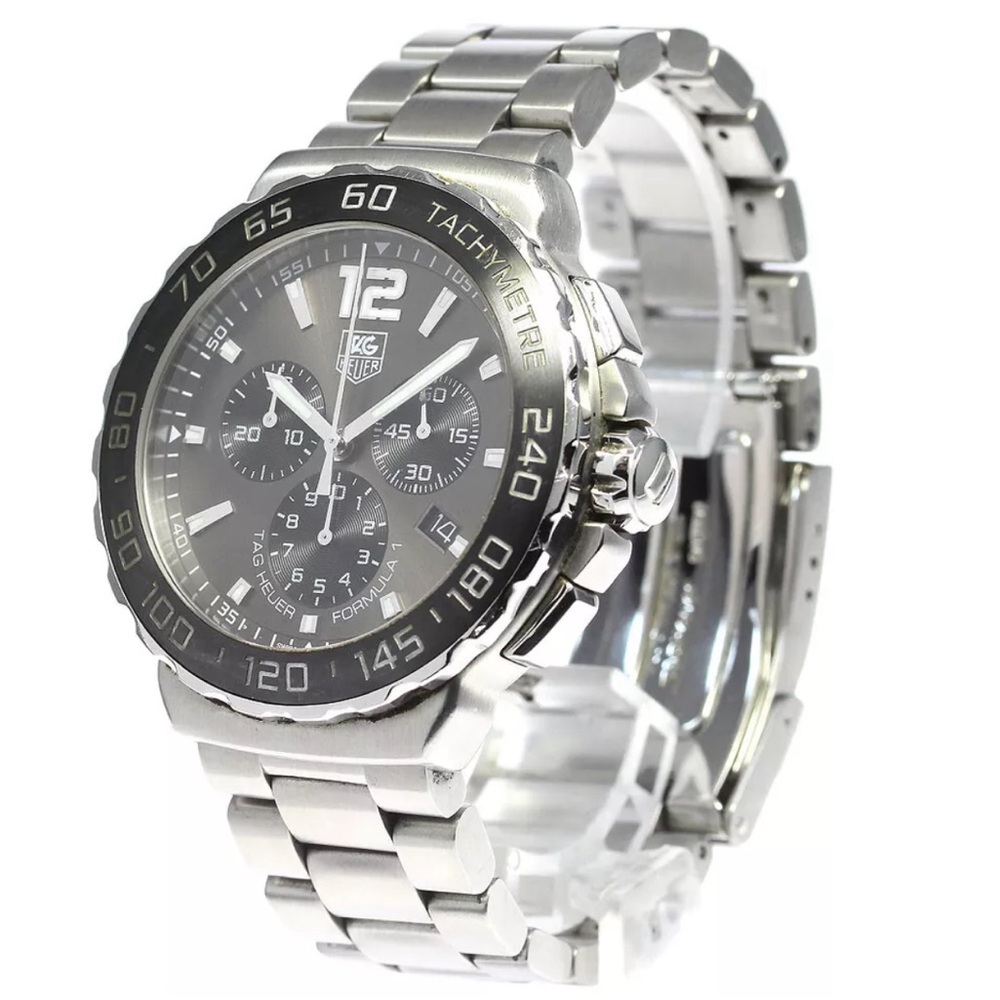 TAG HEUER Formula 1 CAU1115.BA0858 Chronograph gray Dial Quartz Men's_813907